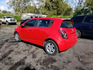 2014 Chevrolet Sonic LT with VIN 1G1JC6SB8E4113247, listed as a Copart auction lot 71684214 with 0 mi miles and Salvage Title. Bid and sale history available at carsss.com. Image 2.