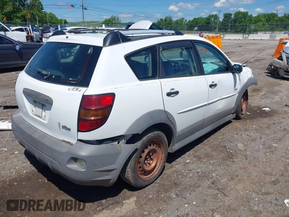 2004 Pontiac Vibe with VIN 5Y2SL628X4Z460547, listed as a IAAI auction lot 42169233 with 244,582 mi miles. Bid and sale history available at carsss.com. Image 4.