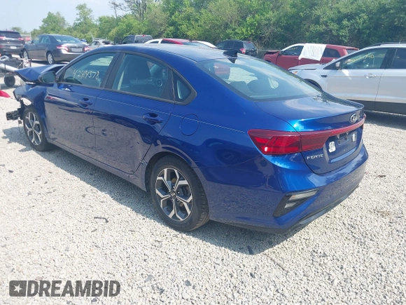 2021 Kia Forte LXS with VIN 3KPF24AD4ME283299, listed as a IAAI auction lot 42414578 with 66,852 mi miles and . Bid and sale history available at DreamBid. Image 3.