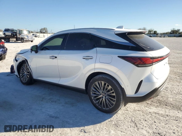 2023 Lexus RX with VIN 2T2BAMBA5PC008688, listed as a Copart auction lot 40560714 with 3,473 mi miles and Salvage Title. Bid and sale history available at carsss.com. Image 2.