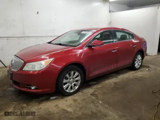 2012 Buick LaCrosse Leather with VIN 1G4GC5ER2CF338328, listed as a Copart auction lot 47296385 with 166,460 mi miles and Salvage Title. Bid and sale history available at carsss.com. Image 1.