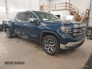 2023 GMC Sierra 1500 SLT z VIN 3GTUUDED6PG116012, wystawiony jako IAAI lot #41833299 z przebiegiem 27 520 mil mil oraz . Historia ofert i sprzedaży dostępna na DreamBid. Obrazek 1.