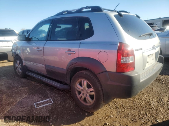 2008 Hyundai Tucson SE with VIN KM8JN12D38U860163, listed as a Copart auction lot 72245294 with 85,437 mi miles and Salvage Title. Bid and sale history available at carsss.com. Image 2.