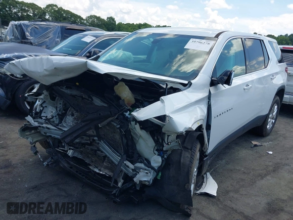 2020 Chevrolet Traverse LS with VIN 1GNEVLKW1LJ178323, listed as a IAAI auction lot 39796278 with 79,920 mi miles. Bid and sale history available at carsss.com. Image 16.
