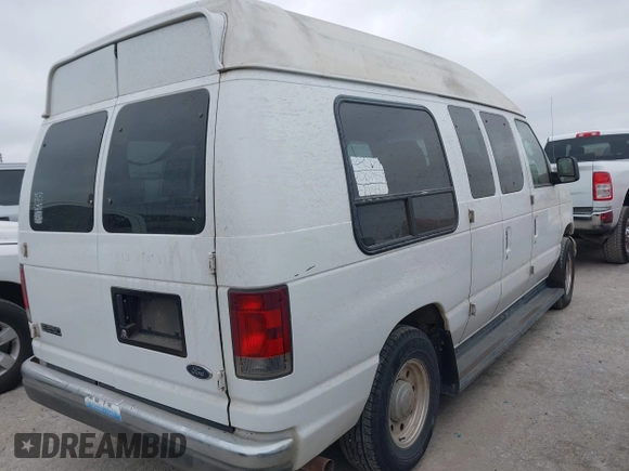 2003 Ford Econoline Cargo Recreational with VIN 1FDPE24L13HA67398, listed as a IAAI auction lot 41674471 with 321,746 mi miles and . Bid and sale history available at DreamBid. Image 4.