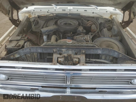 1975 Ford F-250 z VIN F25MRX29466, wystawiony jako Copart lot #50986975 z przebiegiem 92 878 mil mil oraz Nie do naprawy • Non repairable. Historia ofert i sprzedaży dostępna na DreamBid. Obrazek 11.