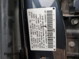 2005 Honda Accord EX with VIN 1HGCM56735A188941, listed as a Copart auction lot 48423325 with 121,311 mi miles and Salvage Title. Bid and sale history available at DreamBid. Image 14.