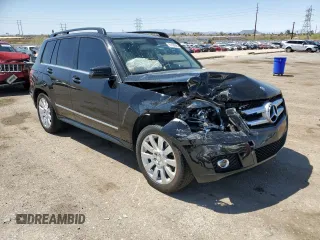 2012 Mercedes-Benz GLK with VIN WDCGG5GB4CF767828, listed as a Copart auction lot 51190845 with 57,953 mi miles and Salvage Title. Bid and sale history available at carsss.com. Image 4.