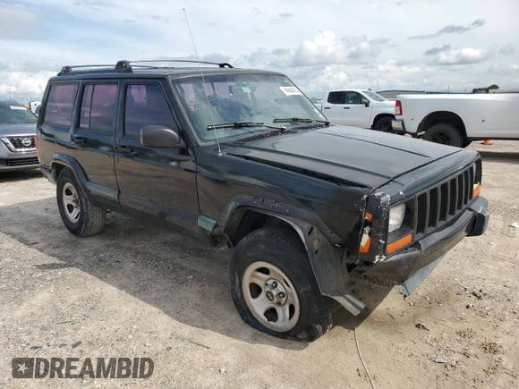 2000 Jeep Cherokee with VIN 1J4FT48S3YL139915, listed as a Copart auction lot 69840924 with 249,720 mi miles and Salvage title. Bid and sale history available at DreamBid. Image 4.