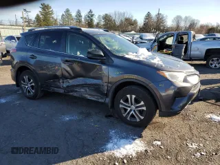 2016 Toyota RAV4 LE with VIN JTMBFREV6GJ055038, listed as a Copart auction lot 85932434 with 127,323 mi miles and Salvage Title. Bid and sale history available at carsss.com. Image 4.