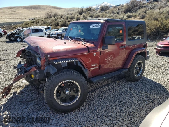 2008 Jeep Wrangler Sahara with VIN 1J4FA54168L583783, listed as a Copart auction lot 50415545 with 316,869 mi miles and Salvage title. Bid and sale history available at DreamBid. Image 1.