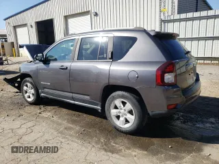 2016 Jeep Compass 75th Anniversary with VIN 1C4NJCBB2GD716954, listed as a Copart auction lot 48696415 with 0 mi miles and Salvage Title. Bid and sale history available at carsss.com. Image 2.