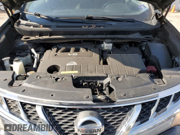 2012 Nissan Murano S with VIN JN8AZ1MW8CW230843, listed as a Copart auction lot 49049125 with 212,382 mi miles and Salvage Title. Bid and sale history available at DreamBid. Image 12.
