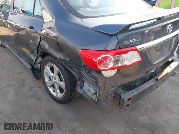 2011 Toyota Corolla L with VIN 2T1BU4EE4BC604412, listed as a IAAI auction lot 39928788 with 146,183 mi miles. Bid and sale history available at carsss.com. Image 6.