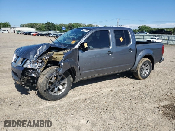 2020 Nissan Frontier SV with VIN 1N6ED0EAXLN705646, listed as a Copart auction lot 57971295 with 23,829 mi miles and Salvage title. Bid and sale history available at DreamBid. Image 1.