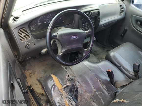 2001 Ford Ranger XL with VIN 1FTYR10C91PA46699, listed as a Copart auction lot 53172545 with 308,664 mi miles and Clean Title. Bid and sale history available at carsss.com. Image 8.