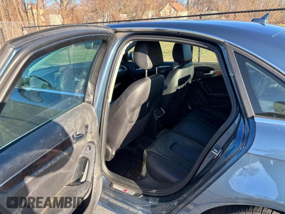 2015 Audi A4 Premium Plus with VIN WAUFFAFL6FN025221, listed as a Copart auction lot 52960335 with 179,078 mi miles and Clean Title. Bid and sale history available at carsss.com. Image 6.