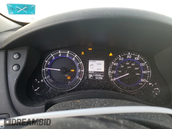 2017 Infiniti QX50 with VIN JN1BJ0RR9HM411752, listed as a Copart auction lot 76540514 with 110,546 mi miles and Salvage Title. Bid and sale history available at carsss.com. Image 9.