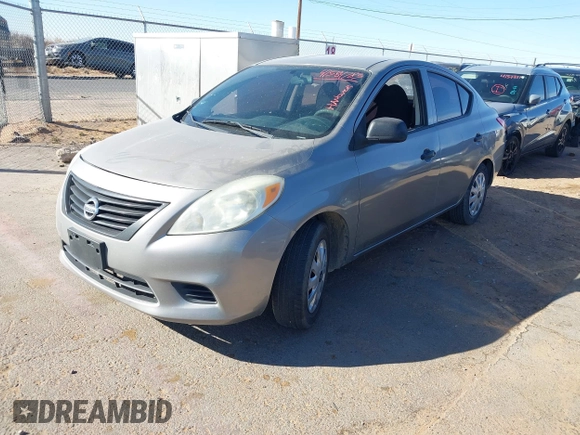 2014 Nissan Versa SV with VIN 3N1CN7AP8EL828670, listed as a IAAI auction lot 41584783 with 154,769 mi miles and . Bid and sale history available at carsss.com. Image 17.