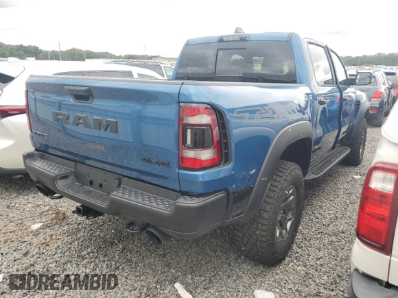 2024 Ram 1500 TRX with VIN 1C6SRFU90RN187256, listed as a Copart auction lot 73219414 with 8,334 mi miles and Clean Title. Bid and sale history available at carsss.com. Image 3.