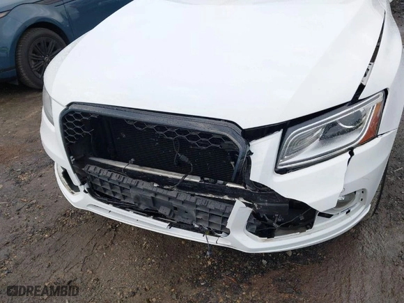 2013 Audi Q5 Premium Plus with VIN WA1LFAFP3DA008965, listed as a IAAI auction lot 41051980 with 95,802 mi miles. Bid and sale history available at carsss.com. Image 6.