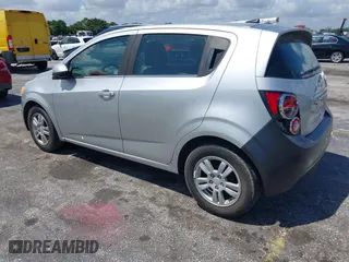 2014 Chevrolet Sonic LT with VIN 1G1JC6SH8E4216494, listed as a IAAI auction lot 41945905 with 160,002 mi miles. Bid and sale history available at carsss.com. Image 3.
