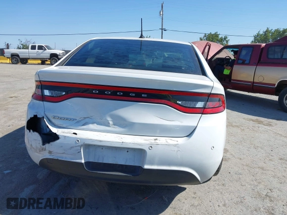 2016 Dodge Dart SE with VIN 1C3CDFAA7GD533501, listed as a IAAI auction lot 42663481 with 105,310 mi miles and . Bid and sale history available at DreamBid. Image 16.