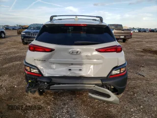 2022 Hyundai Kona SEL with VIN KM8K62AB5NU816295, listed as a Copart auction lot 67590122 with 15,031 mi miles. Bid and sale history available at carsss.com. Image 6.