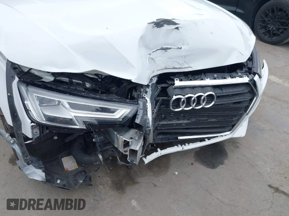 2018 Audi S4 Premium Plus with VIN WAUB4AF4XJA044884, listed as a IAAI auction lot 42164365 with 1 mi miles. Bid and sale history available at carsss.com. Image 6.