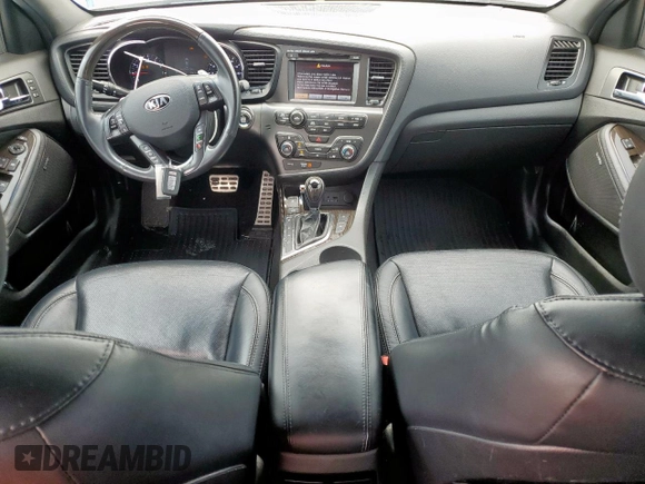 2013 Kia Optima SX with VIN 5XXGR4A69DG194031, listed as a Copart auction lot 60411945 with 120,419 mi miles and Clean title. Bid and sale history available at DreamBid. Image 8.