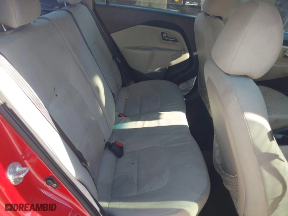 2013 Kia Rio LX with VIN KNADM4A34D6147931, listed as a IAAI auction lot 41638302 with 188,650 mi miles. Bid and sale history available at carsss.com. Image 8.