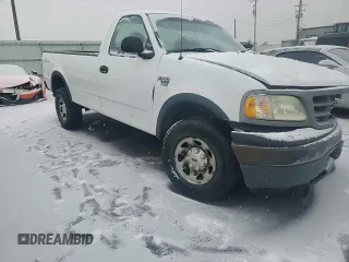 2001 Ford F-150 XL with VIN 2FTPF18Z81CA84228, listed as a Copart auction lot 42434285 with 83,435 mi miles and Salvage title. Bid and sale history available at DreamBid. Image 10.