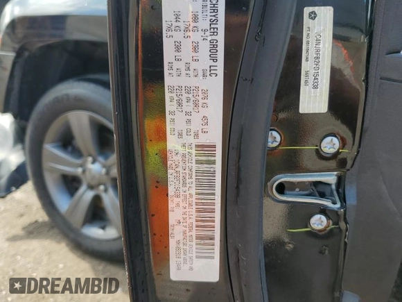 2015 Jeep Patriot High Altitude with VIN 1C4NJRFB2FD154338, listed as a Copart auction lot 64156845 with 111,755 mi miles and Clean title. Bid and sale history available at DreamBid. Image 13.
