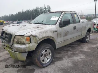 2005 Ford F-150 STX with VIN 1FTRX14W55FB01059, listed as a IAAI auction lot 41278921 with 183,193 mi miles. Bid and sale history available at carsss.com. Image 2.