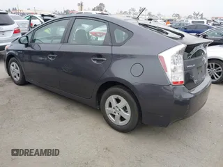 2010 Toyota Prius II with VIN JTDKN3DU7A0019672, listed as a IAAI auction lot 42160115 with 216,368 mi miles. Bid and sale history available at carsss.com. Image 3.