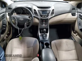 2016 Hyundai Elantra SE with VIN 5NPDH4AE5GH656655, listed as a Copart auction lot 76617374 with 98,959 mi miles and Salvage Title. Bid and sale history available at DreamBid. Image 8.