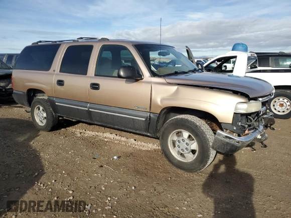 2000 Chevrolet Suburban LS with VIN 3GNFK16T3YG200221, listed as a Copart auction lot 87088044 with 163,716 mi miles and Salvage title. Bid and sale history available at DreamBid. Image 4.