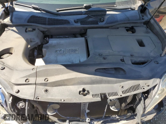 2011 Lexus RX 450h with VIN JTJBC1BAXB2034849, listed as a Copart auction lot 62915265 with 168,558 mi miles and Salvage title. Bid and sale history available at DreamBid. Image 12.