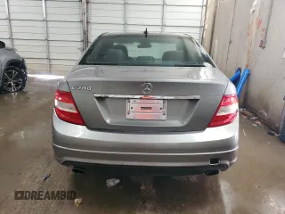 2009 Mercedes-Benz C 300 Sport with VIN WDDGF54X39F225434, listed as a Copart auction lot 53141085 with 194,350 mi miles and Salvage title. Bid and sale history available at DreamBid. Image 6.