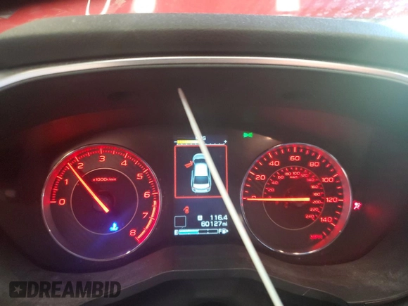 2019 Subaru Impreza Special Sports with VIN 4S3GTAJ68K1711862, listed as a Copart auction lot 74001374 with 60,127 mi miles and Salvage title. Bid and sale history available at DreamBid. Image 9.
