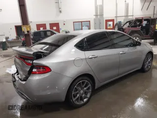 2016 Dodge Dart SE with VIN 1C3CDFAA8GD578415, listed as a IAAI auction lot 41855516 with 122,122 mi miles. Bid and sale history available at carsss.com. Image 4.