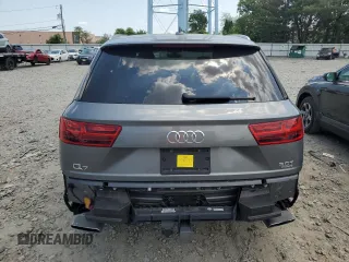2017 Audi Q7 Prestige with VIN WA1VAAF75HD016562, listed as a Copart auction lot 62058235 with 63,419 mi miles and Salvage title. Bid and sale history available at DreamBid. Image 6.