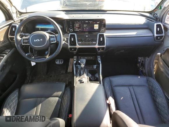 2022 Kia Sorento SX with VIN 5XYRKDLF3NG106596, listed as a Copart auction lot 45506645 with 50,081 mi miles and Salvage Title. Bid and sale history available at carsss.com. Image 8.
