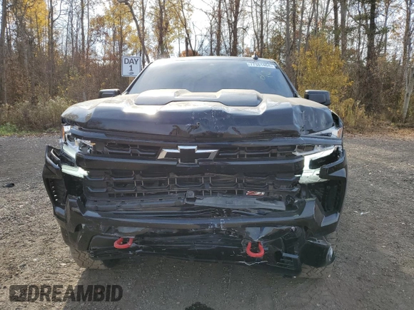 2022 Chevrolet Silverado 1500 LT Trail Boss with VIN 3GCUDFED4NG525165, listed as a Copart auction lot 77381464 with 49,349 mi miles and Salvage Title. Bid and sale history available at DreamBid. Image 5.