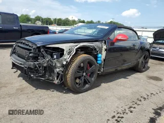 2017 Bentley Continental GT with VIN SCBGY3ZA3HC060324, listed as a Copart auction lot 62895655 with 33,606 mi miles and Salvage title. Bid and sale history available at DreamBid. Image 1.