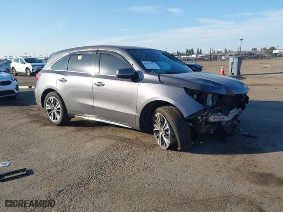 2017 Acura MDX w/Technology Pkg with VIN 5FRYD4H58HB042250, listed as a IAAI auction lot 41382885 with 111,990 mi miles. Bid and sale history available at carsss.com. Image 1.