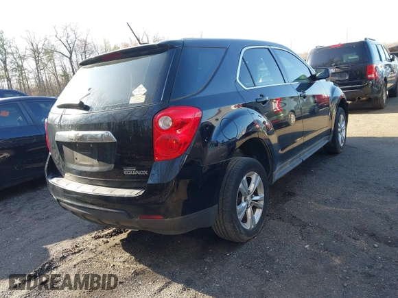2015 Chevrolet Equinox LS with VIN 2GNALAEK7F6390016, listed as a IAAI auction lot 41932977 with 156,100 mi miles. Bid and sale history available at carsss.com. Image 4.
