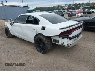 2021 Dodge Charger Scat Pack Widebody with VIN 2C3CDXGJ8MH584470, listed as a IAAI auction lot 41887401 with 18,989 mi miles. Bid and sale history available at carsss.com. Image 3.