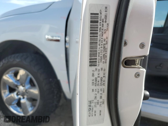 2016 Ram 1500 Lone Star with VIN 3C6RR6LT2GG288736, listed as a Copart auction lot 45669965 with 185,434 mi miles and Salvage Title. Bid and sale history available at carsss.com. Image 13.