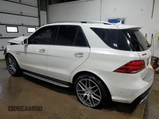 2017 Mercedes-Benz GLE 63 S AMG with VIN 4JGDA7FB0HA891389, listed as a Copart auction lot 86385514 with Not provided miles and Salvage title. Bid and sale history available at DreamBid. Image 2.